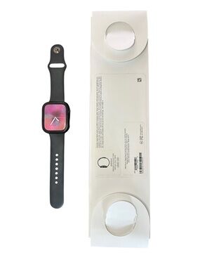 LIKE NEW UNLOCK Apple Watch Series 8 45mm GPS + Cellular Aluminum black